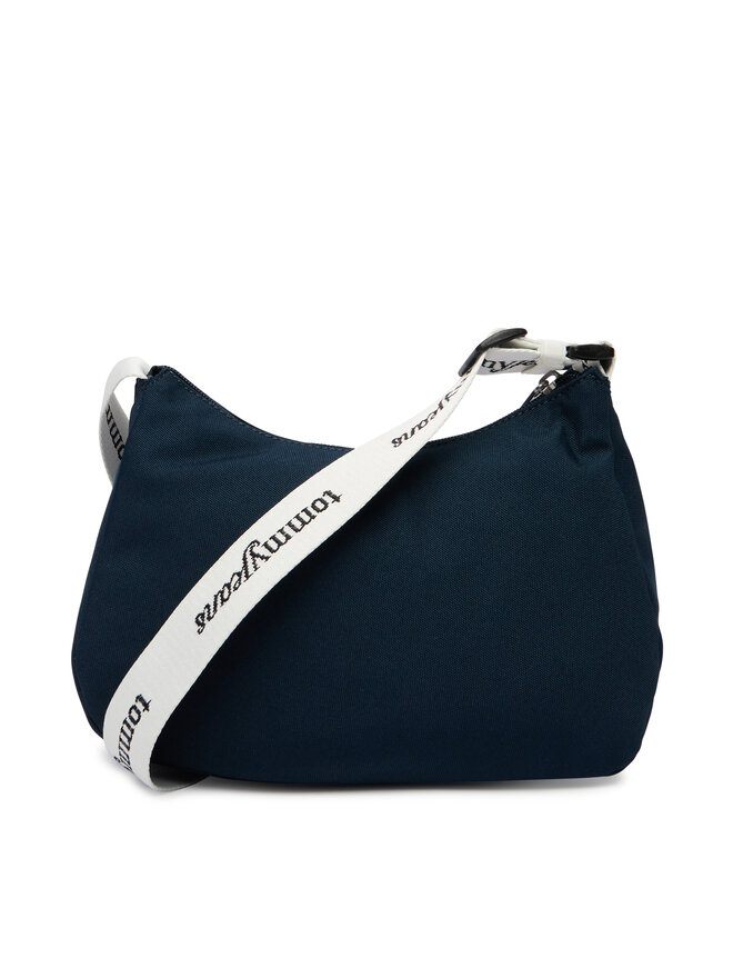 Tommy Jeans Handtasche Tommy Jeans Tjw Ess Daily Shoulder Bag AW0AW18463 Dunkelblau