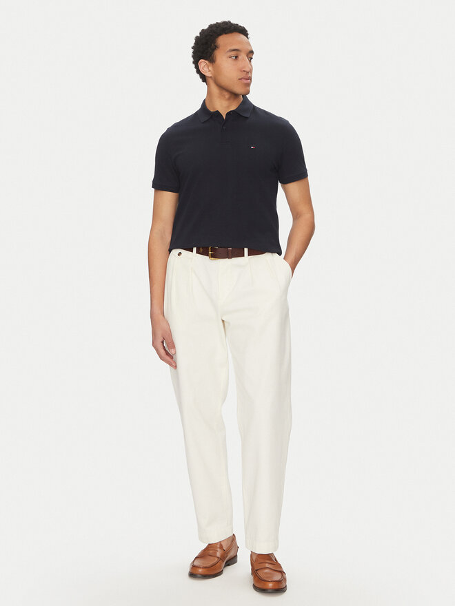 Tommy Hilfiger Tommy Hilfiger Poloshirt Vertical MW0MW38951 Dunkelblau Regular Fit
