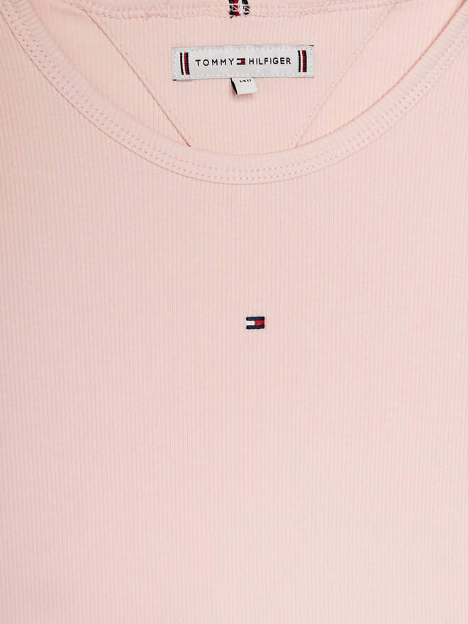 Tommy Hilfiger Tommy Hilfiger Marškinėliai Essential KG0KG08138 Rožinė Regular Fit