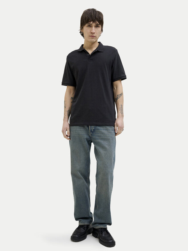 Jack&Jones Jack&Jones Polo marškinėliai Kane 12270150 Juoda Regular Fit