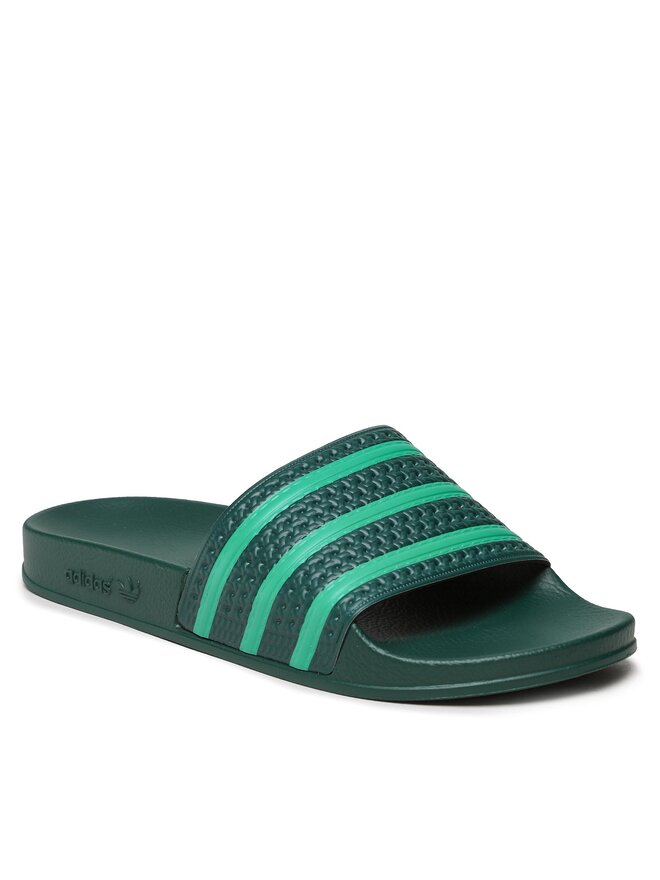 Klapki adidas Adilette Slides FZ6455 Zielony | eobuwie.com.pl
