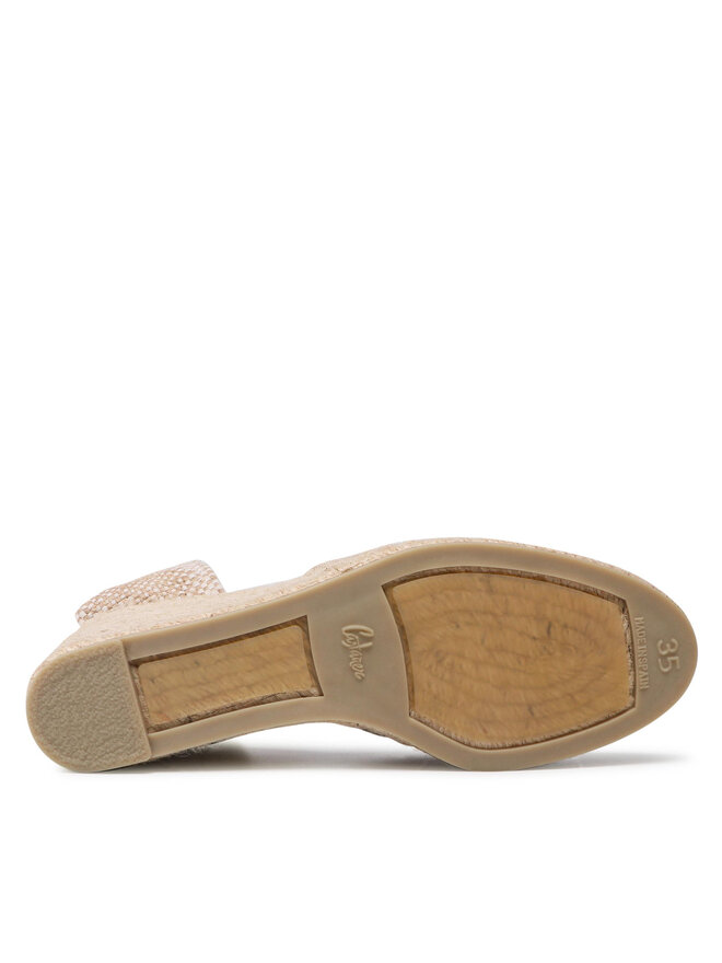 Castañer Espadrilės Castañer Carina/6/002 021644-2017 Smėlio