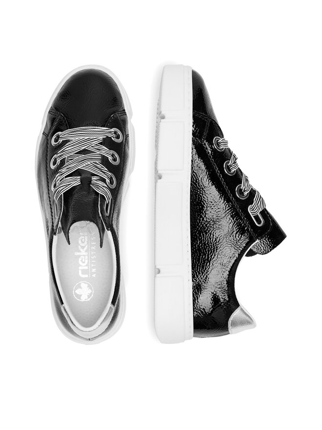 Rieker Sneakersy Rieker N59A2-00 Czarny
