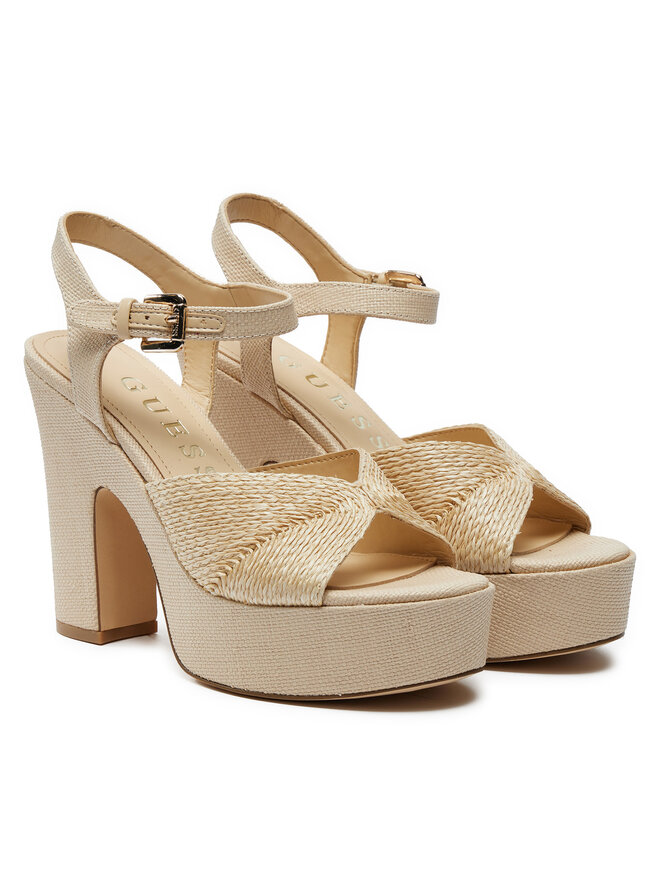 Guess Σανδάλια Guess Starla FLTSTA ELE03 Μπεζ