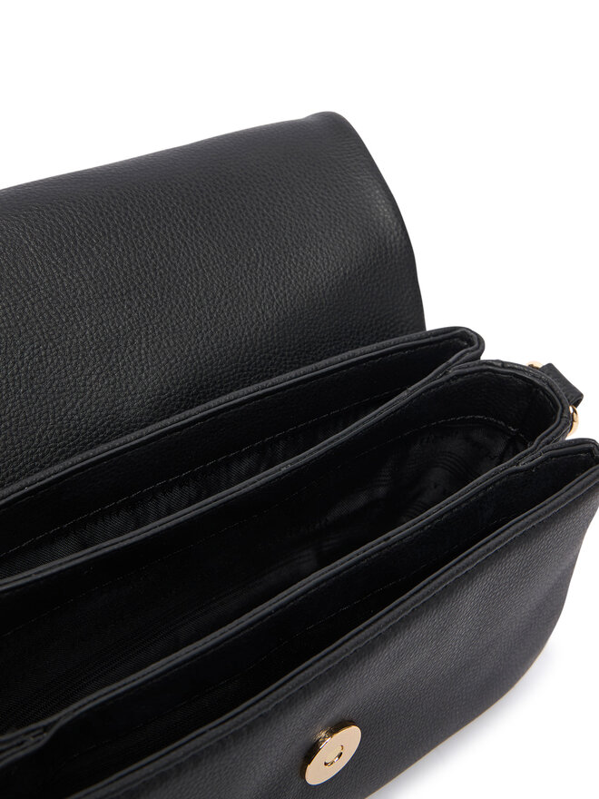 Tommy Hilfiger Handtasche Tommy Hilfiger Th Libre Mini Crossover AW0AW19198 Schwarz