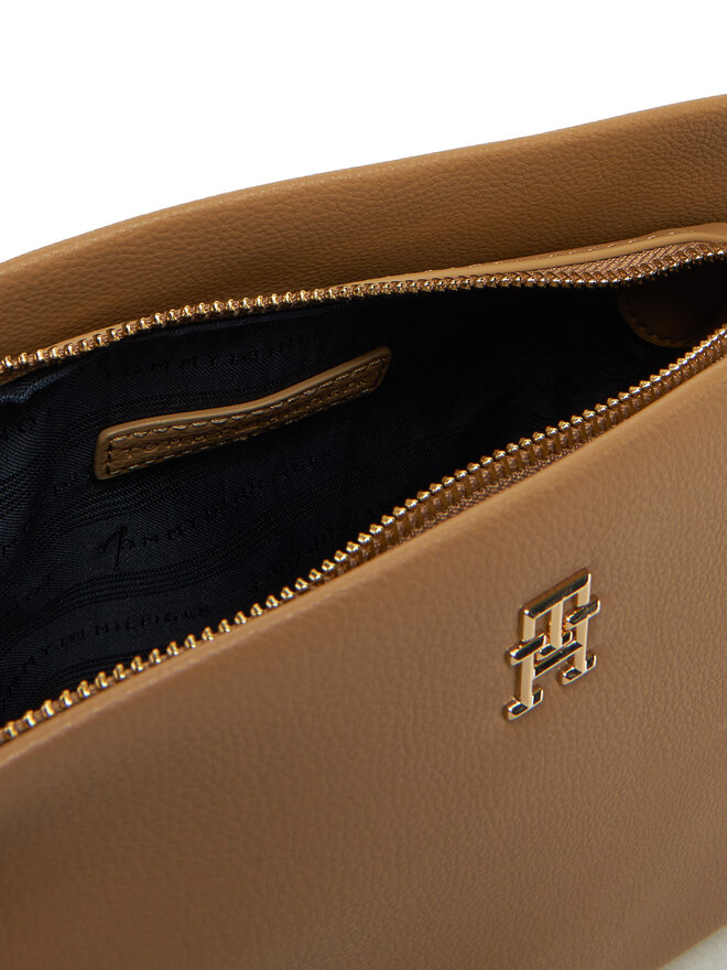 Tommy Hilfiger Kabelka Tommy Hilfiger Th Legacy Mini Crossover AW0AW17225 Hnědá