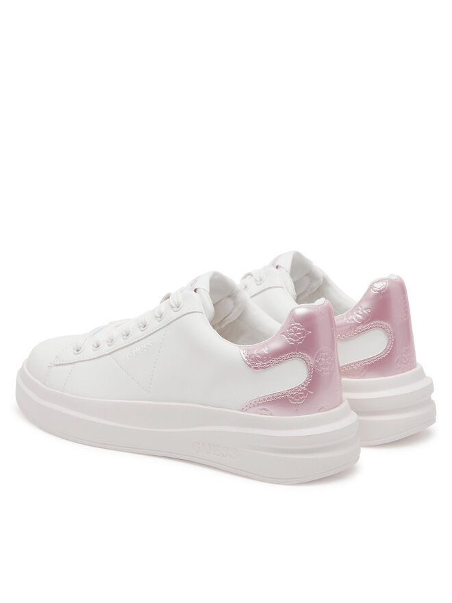 Guess Sneakers Guess FLJBIN LEA12 Alb