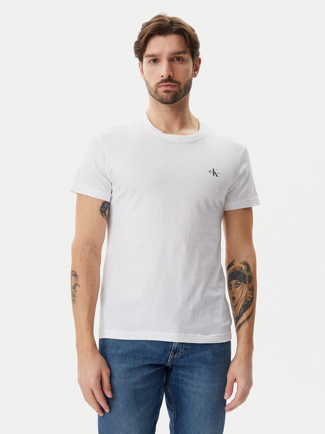 Calvin Klein Jeans Calvin Klein Jeans 2er-Set T-Shirts Monologo J30J320199 Bunt Regular Fit