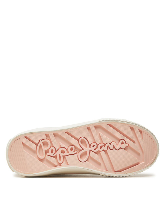 Pepe Jeans Кеди Pepe Jeans Ottis Young G PGS30608 Білий