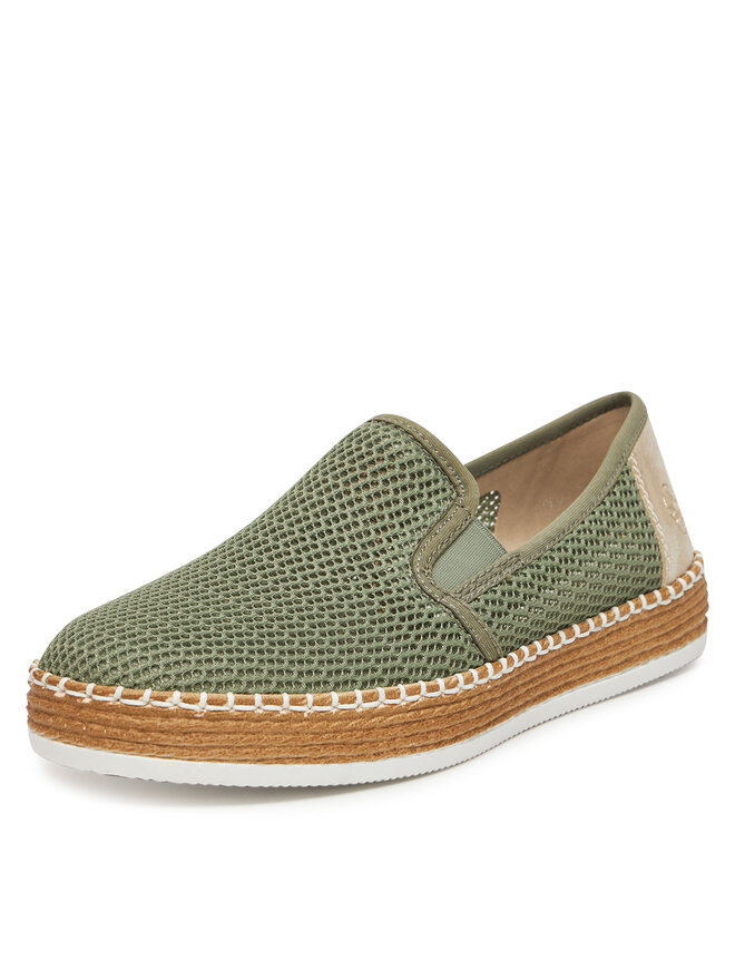 Rieker Halbschuhe Rieker L7873-52 Grün