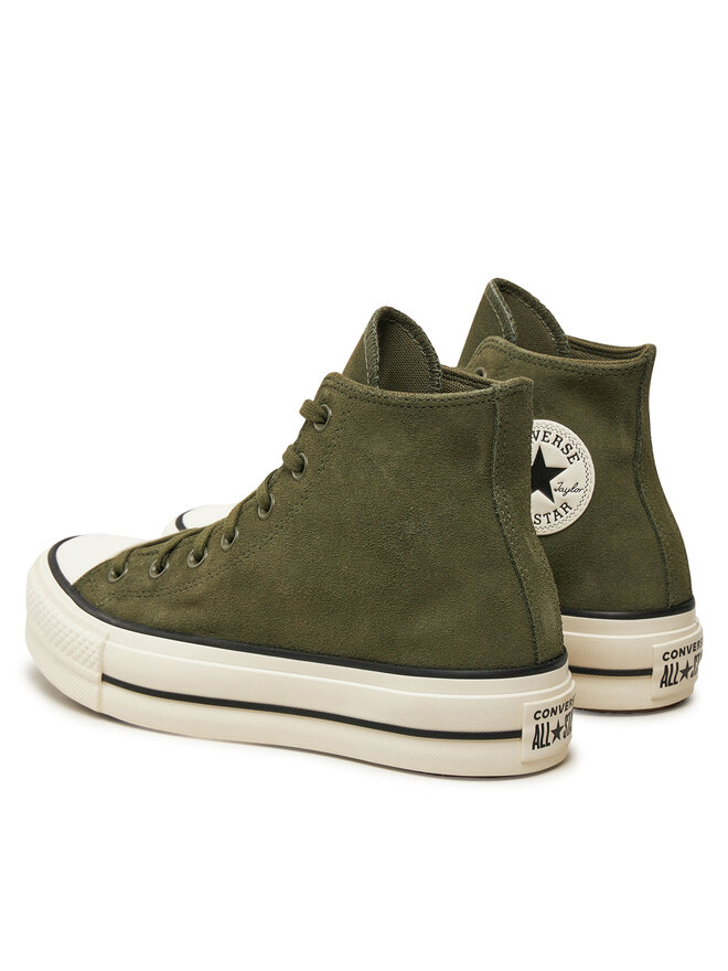 Converse Кецове Converse Chuck Taylor All Star Lift Platform Hi A11144C Зелен