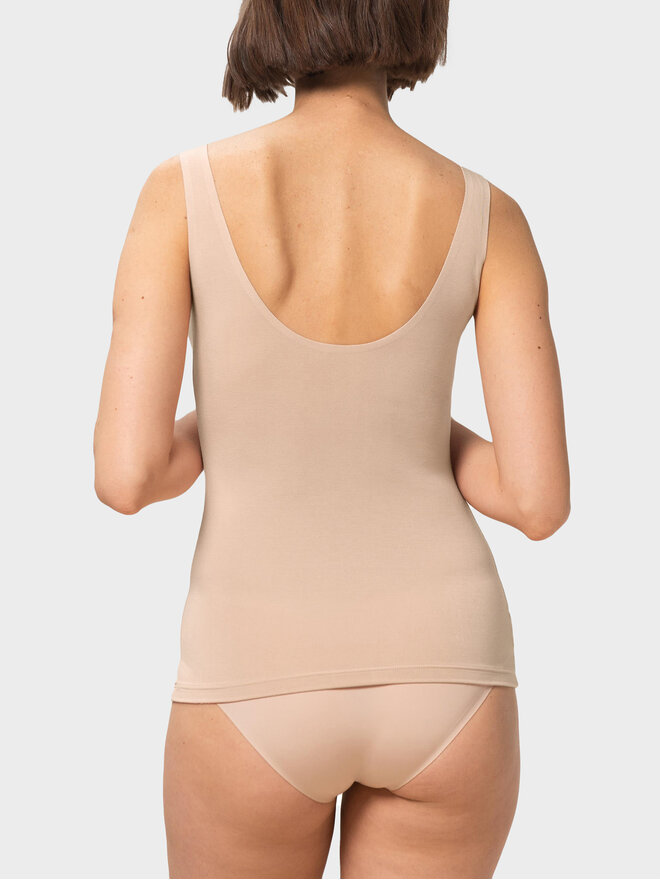 Triumph Triumph Τοπ Smart Natural 10213349 Μπεζ Slim Fit