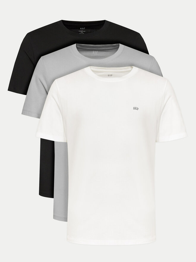 Gap Gap 3er-Set T-Shirts 542268-00 Bunt Regular Fit