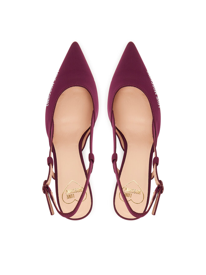 LOVE MOSCHINO Sandalias LOVE MOSCHINO JA10267G1NIMX55641 Guinda/burdeos