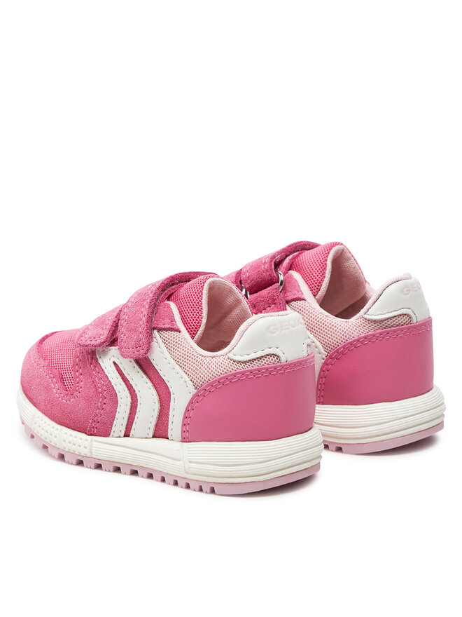 Geox Sneakersy Geox B Alben Girl B453ZA 02214 C8006 M Růžová