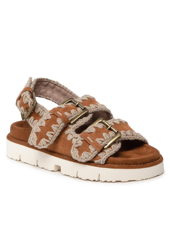 Mou Sandalen Mou New Bio SW461003A Braun