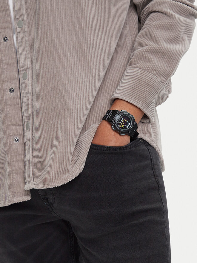 Timex Pulkstenis Timex Ironman Shock TW5M64800 Melns