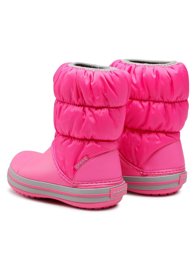 Crocs Апрески Crocs Winter Puff 14613-6TR Розов