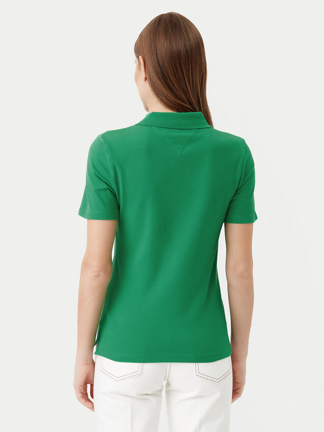 Tommy Hilfiger Tommy Hilfiger Polo 1985 WW0WW43225 Verde Slim Fit