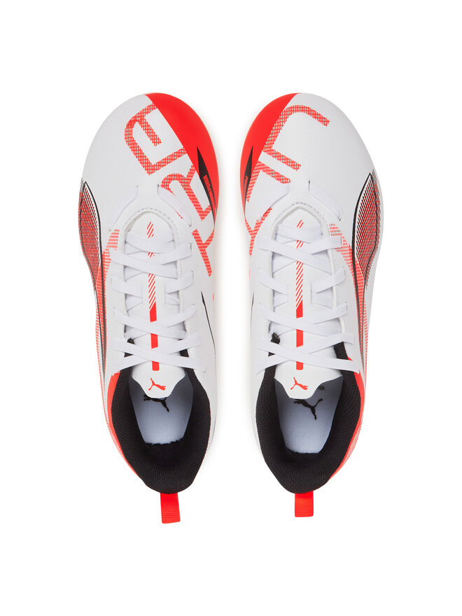 Puma Futbalové topánky Puma Ultra 5 Play Fg/Ag Jr 108170 01 Biela