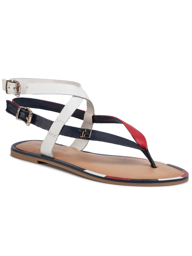 Sandales Tommy Hilfiger Iconic Flat Strappy Sandal FW0FW048730 Multicolore chaussures