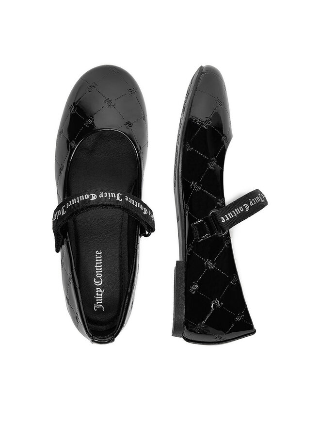 Juicy Couture Baleríny Juicy Couture CEO-CS21273-01 Černá