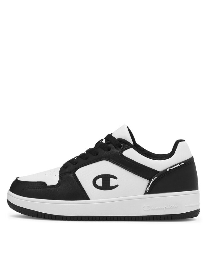 Black and white champion sneakers online