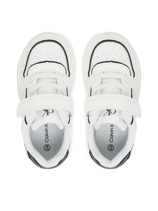 Calvin Klein Sneakers Calvin Klein Low Cut Lace-Up/Velcro V1X9-83278-1355 M Weiß