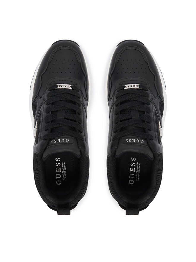 Guess Sneakers Guess FMFHEL ELL12 Schwarz