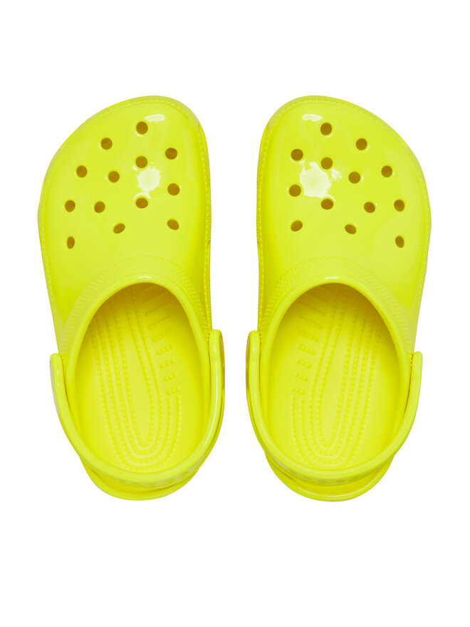 Crocs Pantoletten Crocs Classic Neon Hl Clog 209683 Gelb