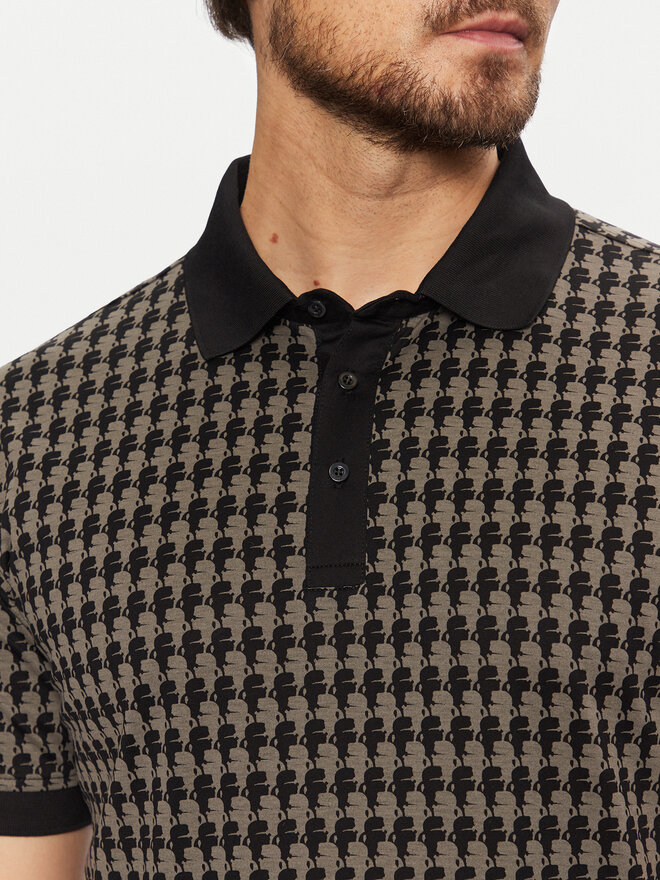 KARL LAGERFELD KARL LAGERFELD Poloshirt 745084 551202 Schwarz Regular Fit