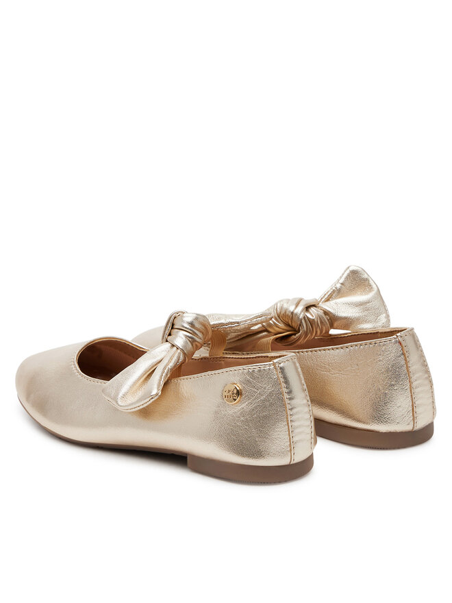 Gioseppo Baleriny Gioseppo Mary-Jane 75354-P Złoty