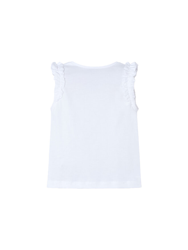 Mayoral Mayoral Τοπ 3021 Λευκό Regular Fit