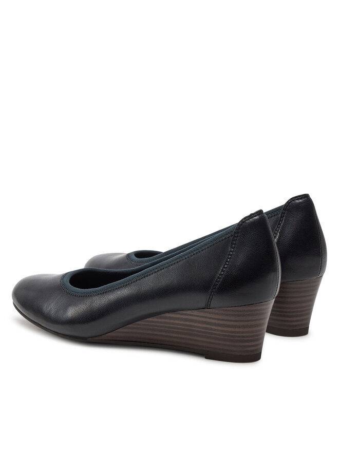 Tamaris Półbuty Tamaris 1-22320-42 Granatowy