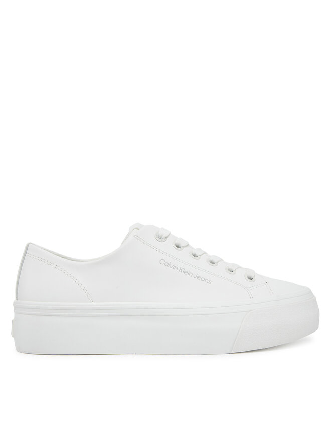 Calvin Klein Jeans Sneakers Calvin Klein Jeans Vulc Flatform Low Mg Lth YW0YW01771 Alb