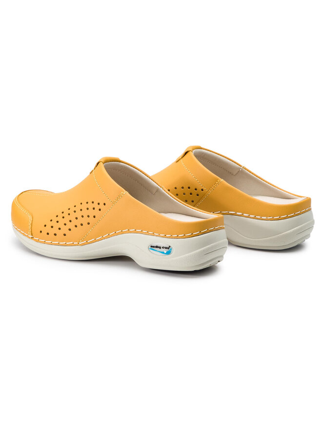 Nursing Care Pantoletten Nursing Care Veneza WG3A13 Gelb
