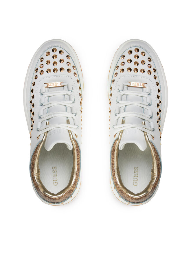 Guess Сникърси Guess Kyra FLPKYR LEM12 Бял