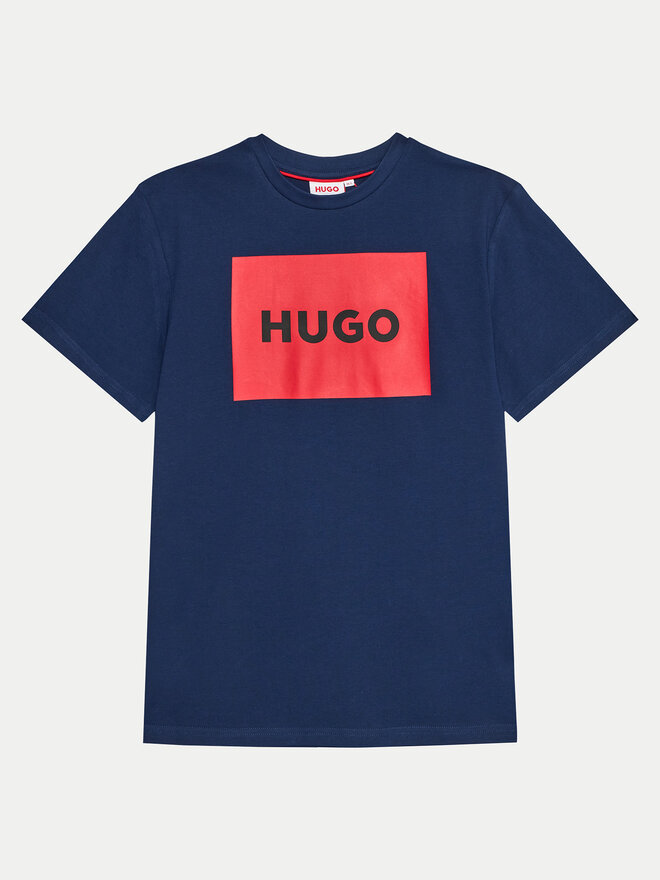 HUGO Hugo Majica G00144 D Modra Regular Fit