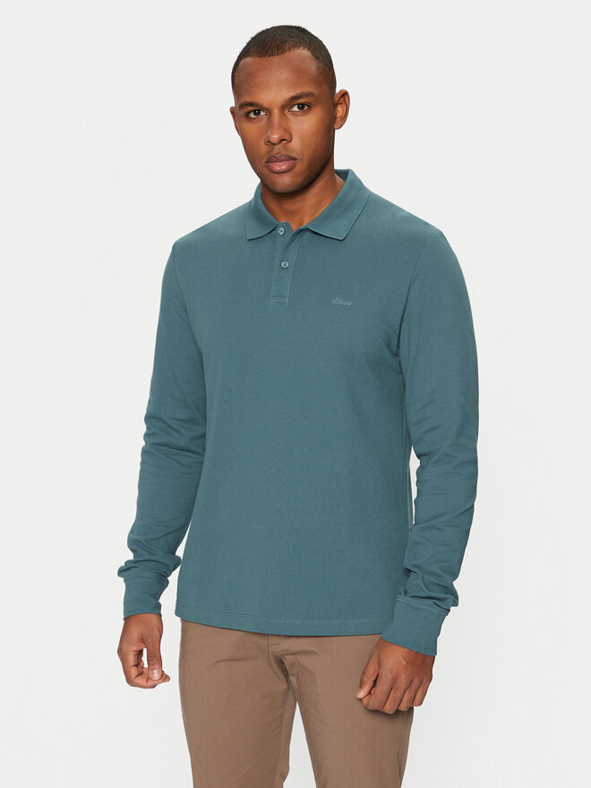 s.Oliver s.Oliver Pólóing 2153544 Zöld Regular Fit