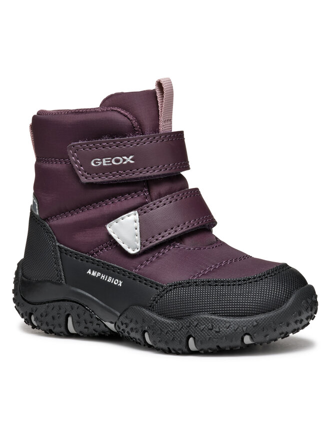 Geox Škornji za sneg Geox B Baltic Girl B Abx B4654B 0FU50 C7J9B M Bordo rdeča