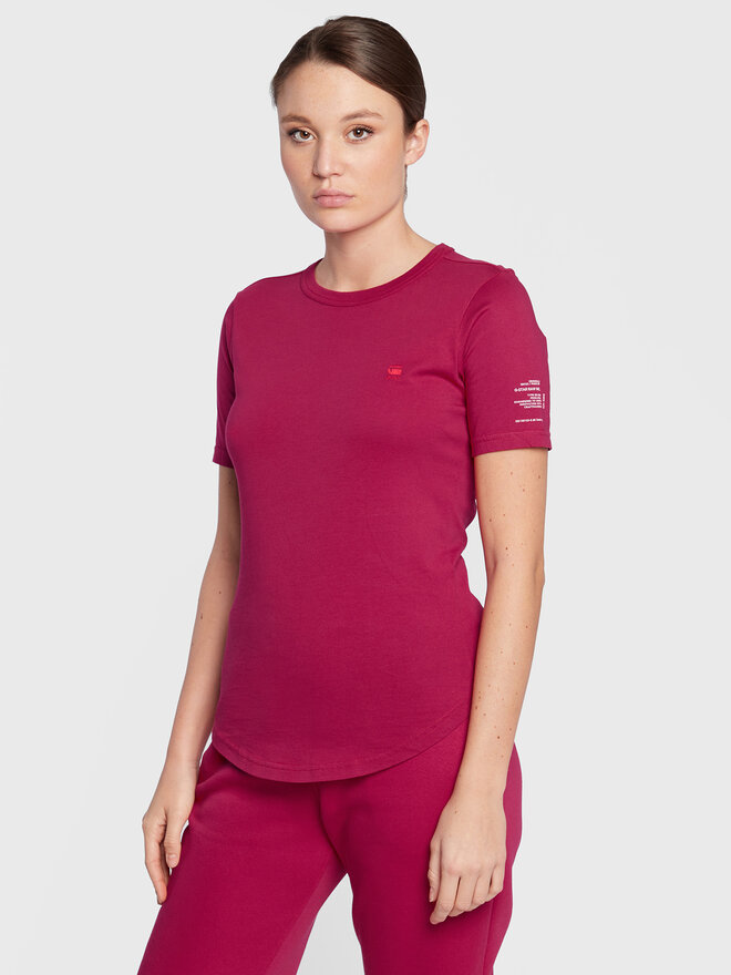 G-Star Raw G-Star Raw Marškinėliai Mysid D21241-C506-D305 Rožinė Slim Fit