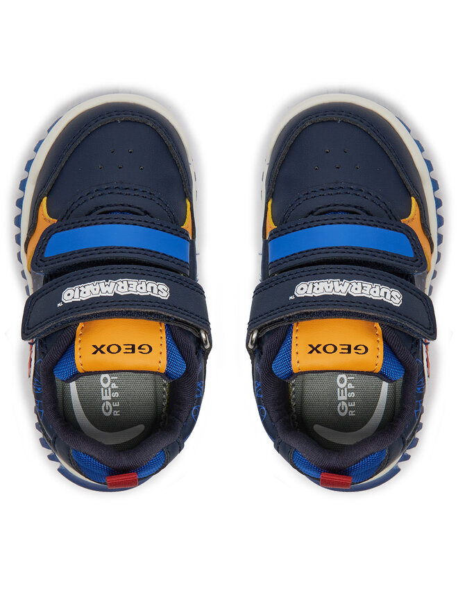 Geox Sneakersy Geox B Lightyloo Boy B465ZC 000BC C4226 Granatowy