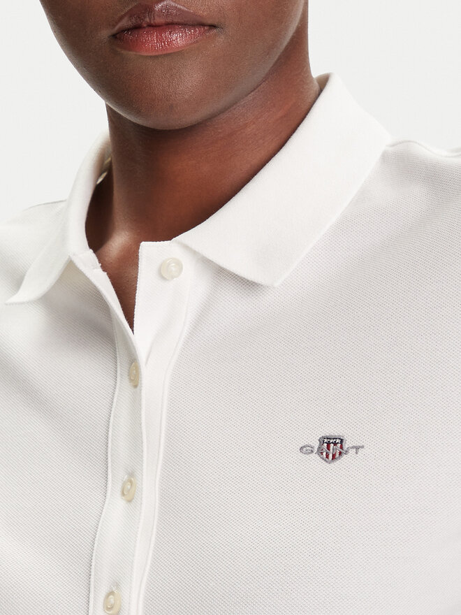 Gant Gant Polo Shield 4202231 Écru Slim Fit