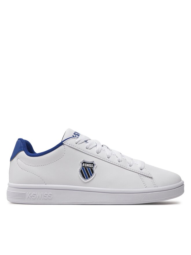 Blue and white k swiss hot sale