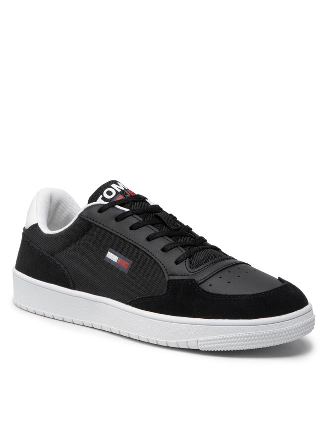 Tommy Jeans Sneakers Tommy Jeans City Textile Cupsole EM0EM00963 Schwarz