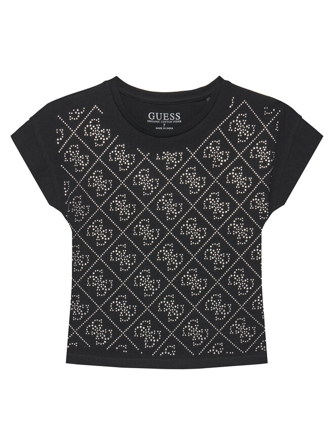 Guess Guess T-Shirt J5YI37 K6YW4 Schwarz Regular Fit