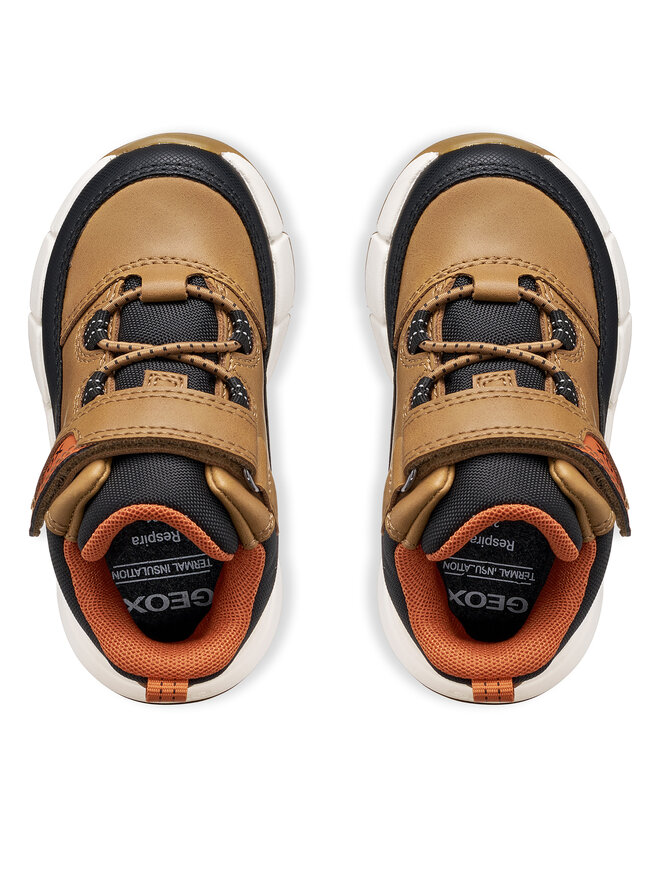 Geox Schnürschuhe Geox B Flexyper Mini Boy Abx B661KA 000ME C2G9B M Braun