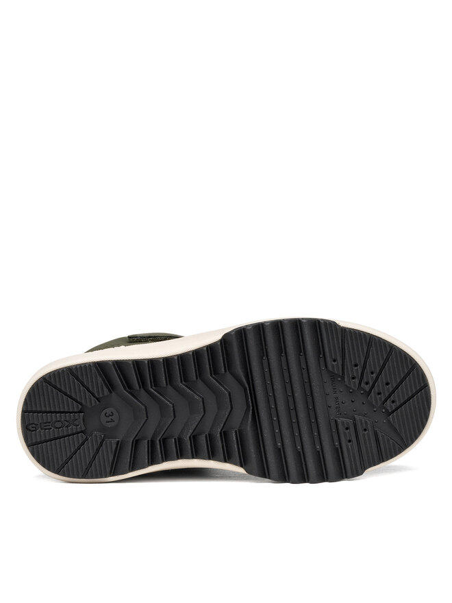 Geox Schnürschuhe Geox J Bunshee Boy B Abx J16FMA 0ME33 C3009 S Dunkelgrün