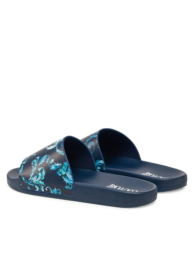 Versace Jeans Couture Παντόφλες Versace Jeans Couture 78YA3SQ4 Σκούρο μπλε