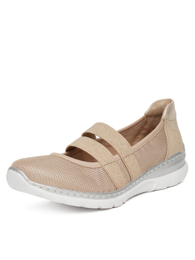 Rieker Pantofi Rieker L3281-62 Bej